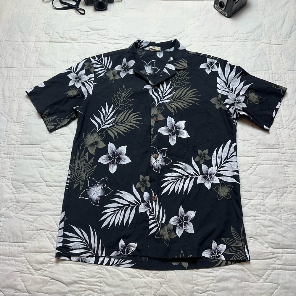 Aloha Hawaiian Floral Camp Shirt Relaxed Resort Vacation Royal Creations Hawaii